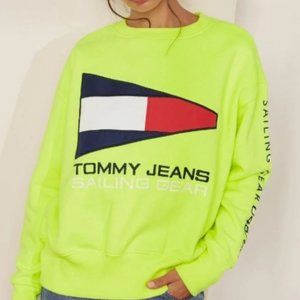 [NEW] Tommy Hilfiger x Tommy Jeans-Flag Logo Sweatshirt